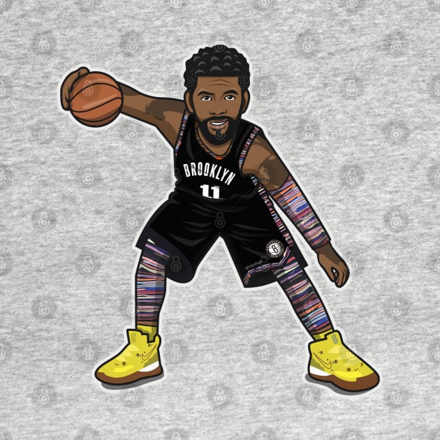 Kyrie Irving Cartoon Style by ray1007